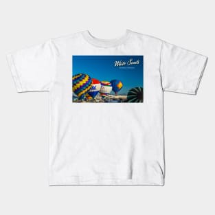 White Sands Hot Air Balloon Invitational Kids T-Shirt